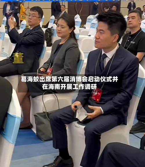 葛海蛟出席第六届消博会启动仪式并在海南开展工作调研