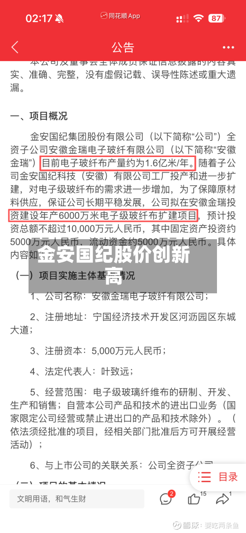 金安国纪股价创新高-第1张图片