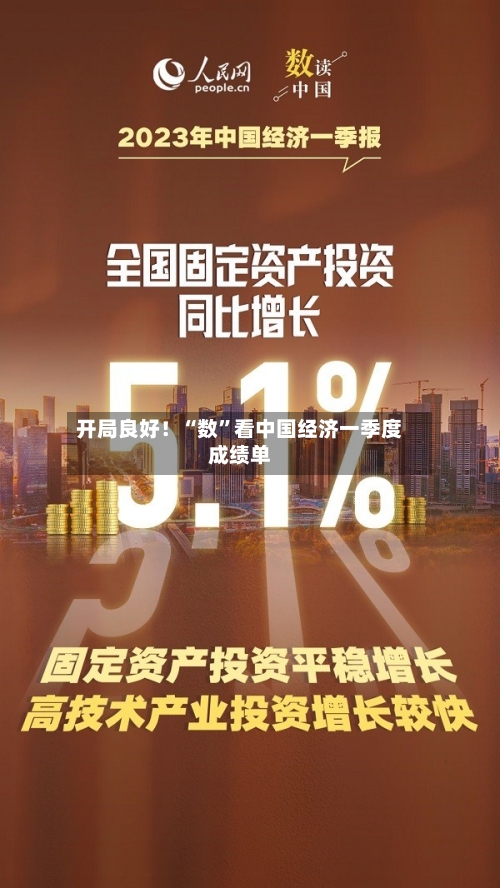 开局良好！“数	”看中国经济一季度成绩单-第3张图片