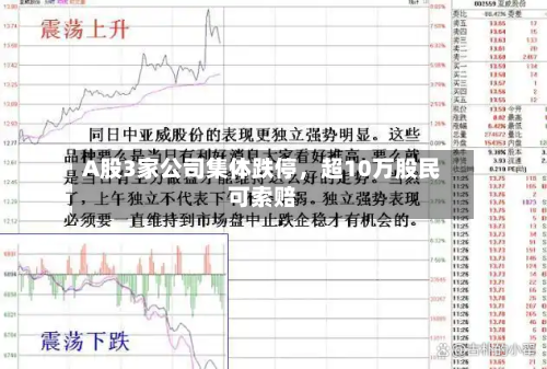 A股3家公司集体跌停	，超10万股民可索赔-第1张图片