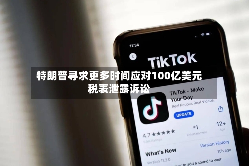 特朗普寻求更多时间应对100亿美元税表泄露诉讼