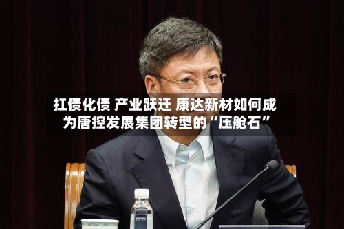 扛债化债 产业跃迁 康达新材如何成为唐控发展集团转型的“压舱石”-第2张图片