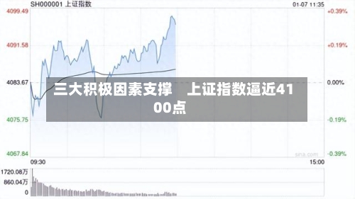 三大积极因素支撑    上证指数逼近4100点-第2张图片