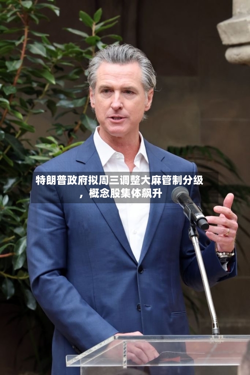 特朗普政府拟周三调整大麻管制分级，概念股集体飙升