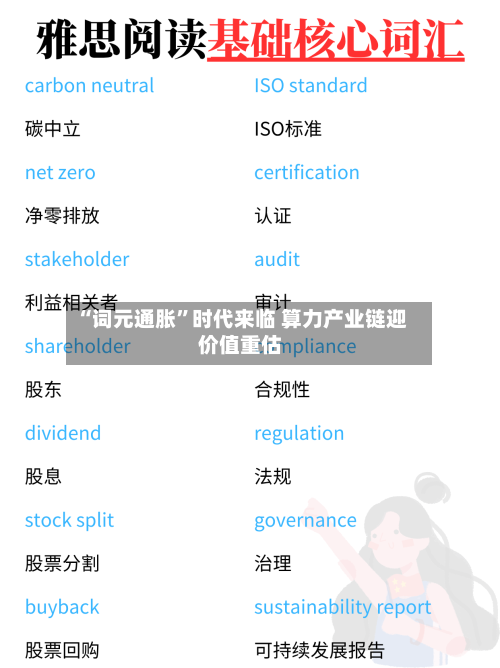 “词元通胀	”时代来临 算力产业链迎价值重估-第2张图片
