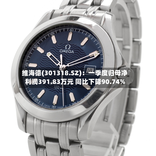 维海德(301318.SZ)：一季度归母净利润391.83万元 同比下降90.74%