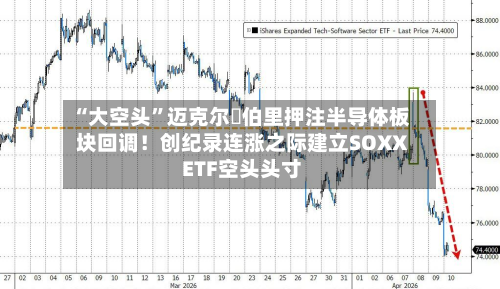 “大空头”迈克尔・伯里押注半导体板块回调！创纪录连涨之际建立SOXX ETF空头头寸