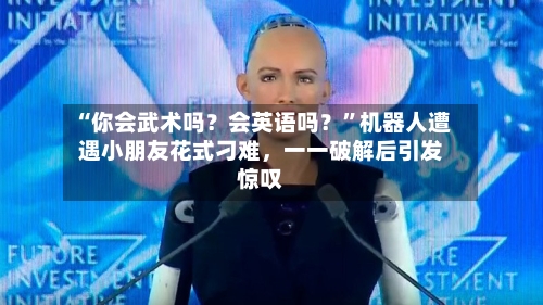 “你会武术吗？会英语吗？”机器人遭遇小朋友花式刁难，一一破解后引发惊叹-第2张图片