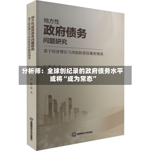 分析师：全球创纪录的政府债务水平或将“成为常态”