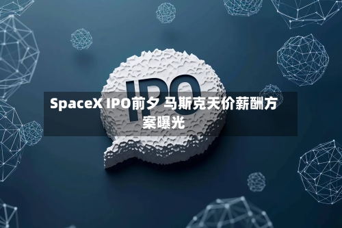 SpaceX IPO前夕 马斯克天价薪酬方案曝光-第2张图片