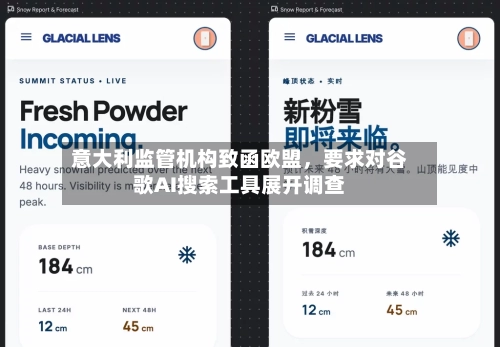 意大利监管机构致函欧盟，要求对谷歌AI搜索工具展开调查