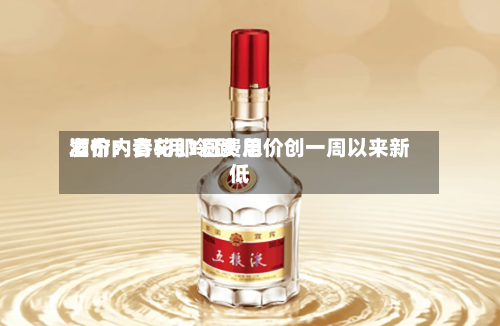 酒价内参5月1日费用发布：青花郎领跌 总价创一周以来新低