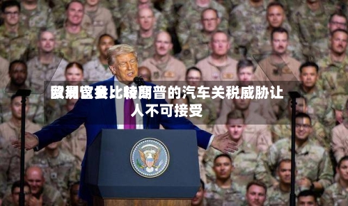 欧洲议会比较高贸易官员：特朗普的汽车关税威胁让人不可接受