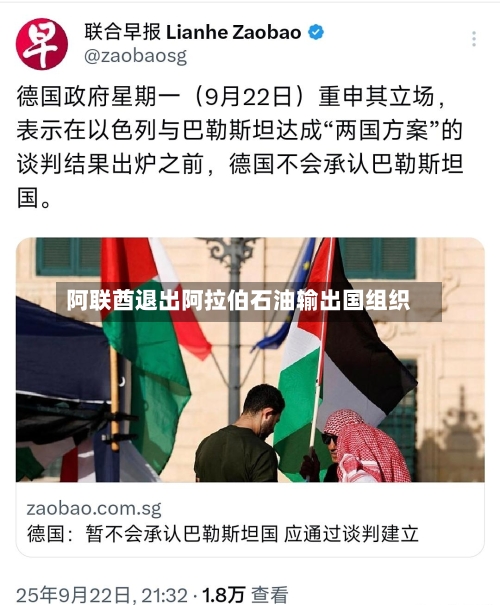 阿联酋退出阿拉伯石油输出国组织-第3张图片