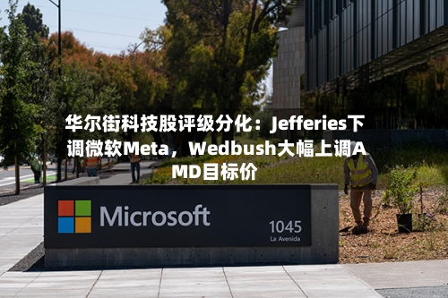 华尔街科技股评级分化：Jefferies下调微软Meta，Wedbush大幅上调AMD目标价-第2张图片