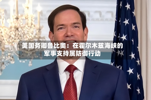 美国务卿鲁比奥：在霍尔木兹海峡的军事支持属防御行动