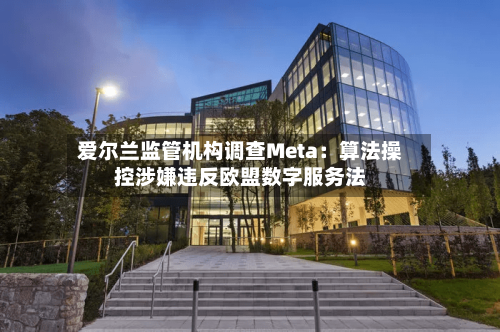 爱尔兰监管机构调查Meta：算法操控涉嫌违反欧盟数字服务法