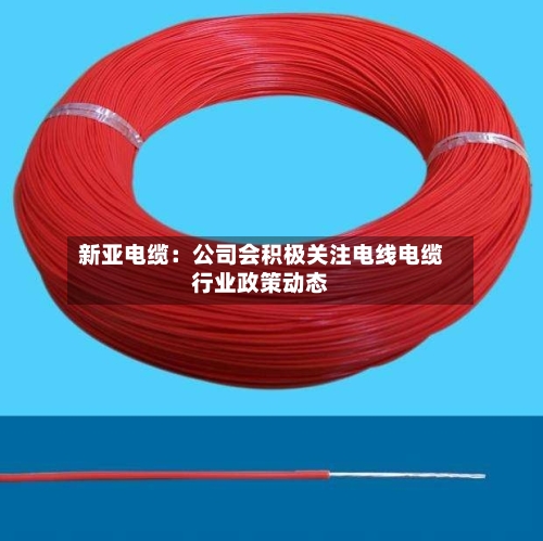 新亚电缆：公司会积极关注电线电缆行业政策动态-第1张图片