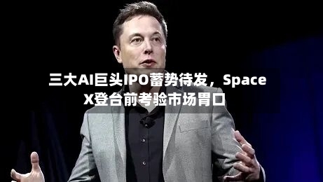 三大AI巨头IPO蓄势待发，SpaceX登台前考验市场胃口