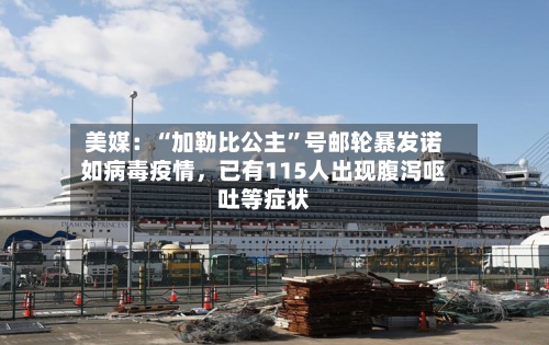 美媒：“加勒比公主”号邮轮暴发诺如病毒疫情，已有115人出现腹泻呕吐等症状
