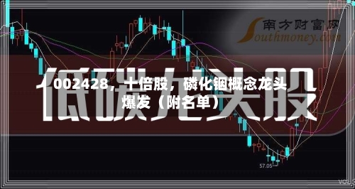 002428，十倍股，磷化铟概念龙头爆发（附名单）