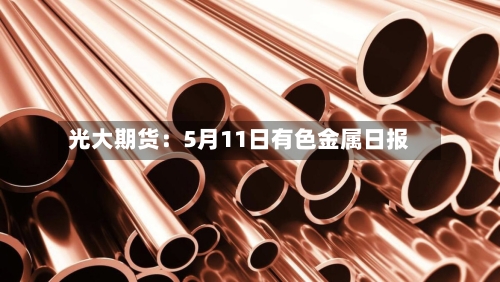 光大期货：5月11日有色金属日报-第2张图片