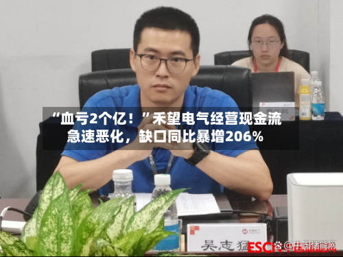 “血亏2个亿！”禾望电气经营现金流急速恶化，缺口同比暴增206%